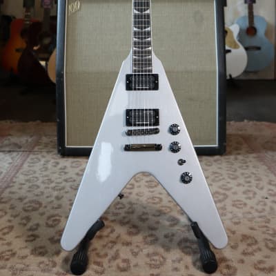 Gibson Flying V Dave Mustaine 2024 - Silver Metallic for sale