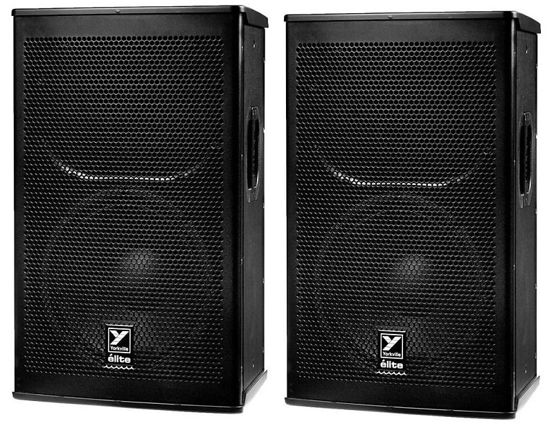 2x Yorkville EF15P Elite Series 15" 2400Watt 2-Way Active PA Pro DJ Loud Speaker image 1