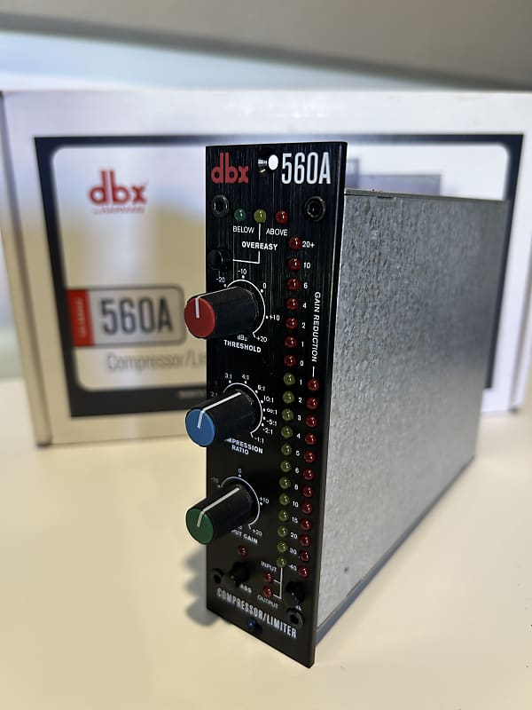 dbx 560A 500 Series Compressor / Limiter Module 2010s - Black | Reverb