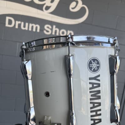 Vintage Yamaha 11x13" Power Lite Marching Snare Drum in White image 4