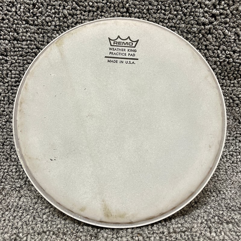 Remo Practice Pad Drum Head 6" Coated White Reverb