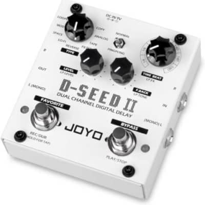 Reverb.com listing, price, conditions, and images for joyo-d-seed-ii-stereo-delay-pedal