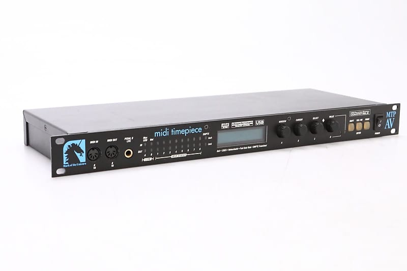 Motu MTP AV Rack Mountable MIDI Timepiece AV Interface With