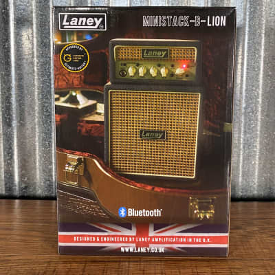 Laney MINISTAK-B-LION Mini Lionheart Stack Bluetooth Guitar Combo Amplifier image 2