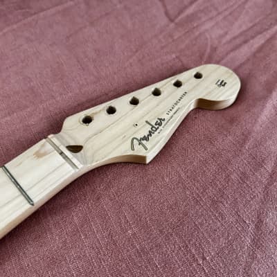 Allparts SMO-FAT Stratocaster Strat Neck Nitro - Maple - Chunky Fat Thick! Licensed by Fender w/ Plate and Screws image 3