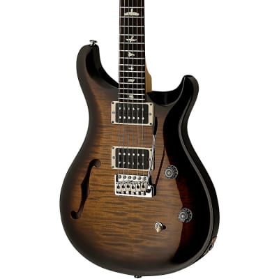 PRS CE 24 Semi-Hollow Electric Guitar Black Amber image 5