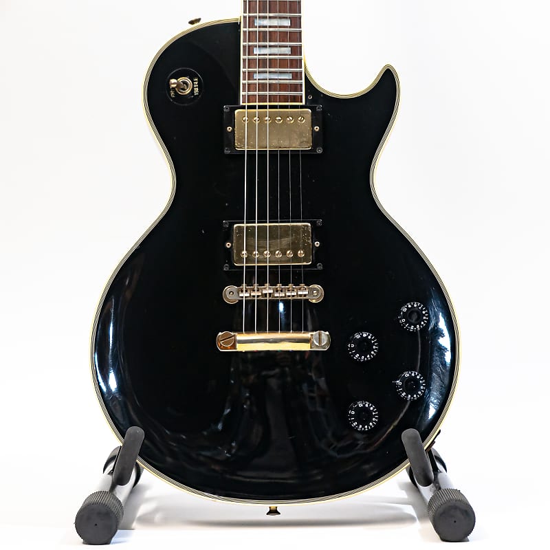 1980 Greco Les Paul Custom Electric Guitar - Black