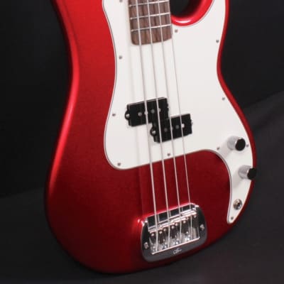 G&L LB-100 Bass USA Candy Apple Red Metallic image 2