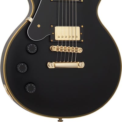 Schecter 662 Left-handed Solo II Custom - Aged Black Satin for sale