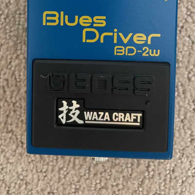 Boss BD-2W Blues Driver Waza Craft - Made in Japan | Reverb