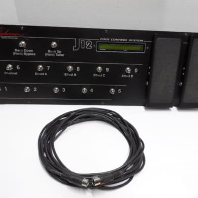 JOHNSON MILLENNIUM MILLENIUM J 12 J12 MIDI EFFECT FOOT AMP CONTROL Controller PEDAL JM250 250 JM150 image 10