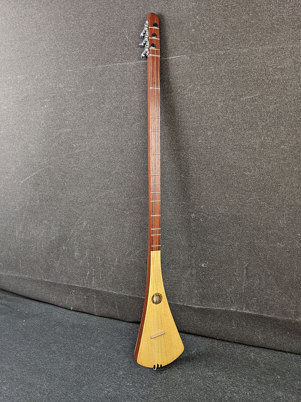 McNally Grand Strum Stick Acoustic 3String Guitar Natural Reverb