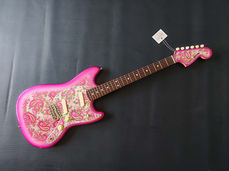 NEW IN BOX* 2025 Fender Japan Char Mustang Pink Paisley 1 of