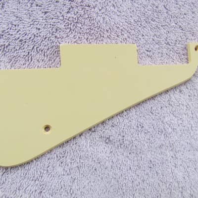 Gibson Style Les Paul Pickguard Thick Single Ply Cream Colored Pickguard Fits Les Paul image 1