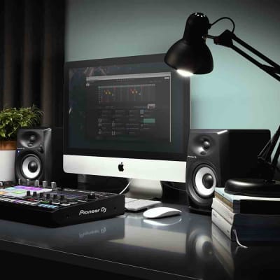Pioneer DJ DM-40BT, 4 Inches Desktop Monitor Speakers (Pair) – Black image 5