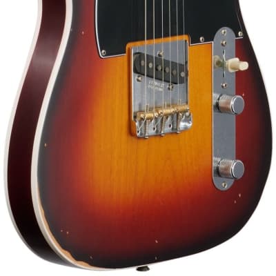 Fender Jason Isbell Custom Telecaster Electric Guitar (with Gig Bag), Chocolate Sun Burst image 8