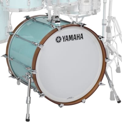 Yamaha Recording Custom Bass Drum - 22x18 Surf Green image 2