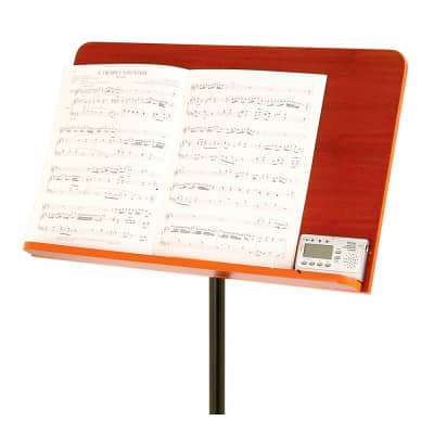On-Stage Conductor Stand with Wide Wooden Bookplate Regular image 2