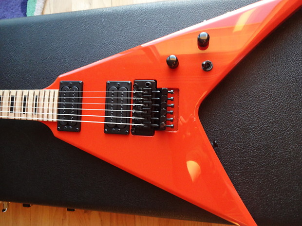 Orange clearance flying v