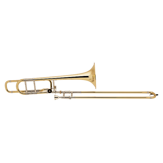 Bach 42B Stradivarius Series Tenor Trombone w/ Traditional Wrap F Attachment, Standard Rotor Valve image 1