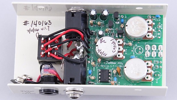 Fulltone OCD V7 Overdrive Guitar Effects Pedal PD-1759 | Reverb Fulltone OCD V7 Overdrive Guitar Effects Pedal PD-1759 | Reverb
