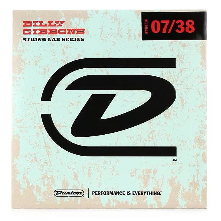 Dunlop RWN0738 Billy Gibbons Rev. Willy's Electric Guitar Strings - .007-.038 Super Fine image 1