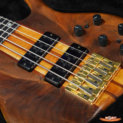 Ken Smith  2002 5TN 5 String Bass Black Tiger image 18