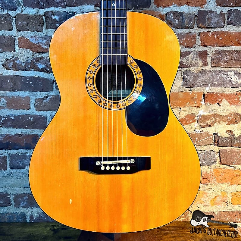 Hohner HW-200 Acoustic Guitar w/ MOJO (1980s - Natural) image 1