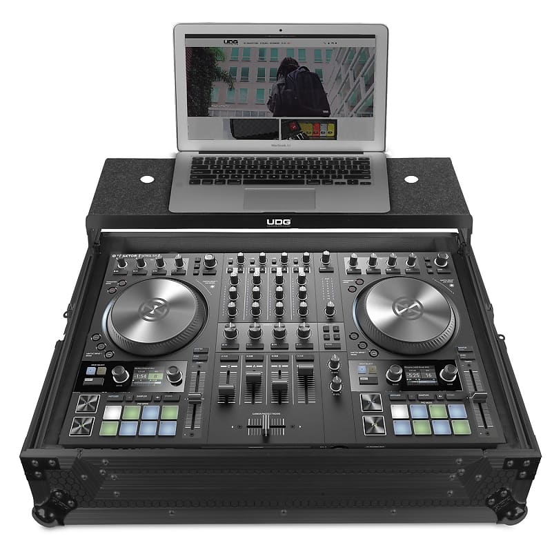 Udg U91064 Bl   Fc Ni Traktor Kontrol S4 Mk3 Black Plus (Laptop Shelf)  			