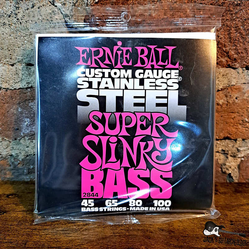 Ernie ball retailer stainless steel bass strings