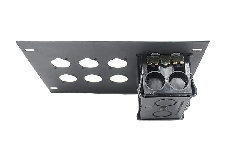 Elite Core FBL-PLATE-6+AC Plate for FBL Floor Box With AC Duplex - no connectors image 1