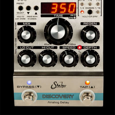 Suhr Discovery Analog Delay  2023 - Silver for sale