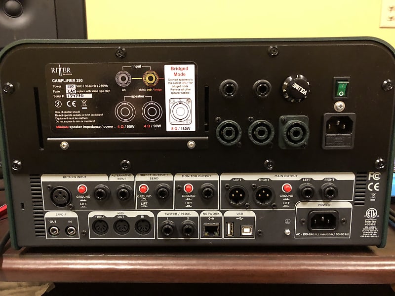 Ritter Camplifier 290 Kemper power amp insert Reverb