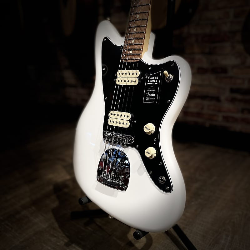 Fender Player Series Jazzmaster ホワイト Fender Player Jazzmaster - Polar White with Pau Ferro