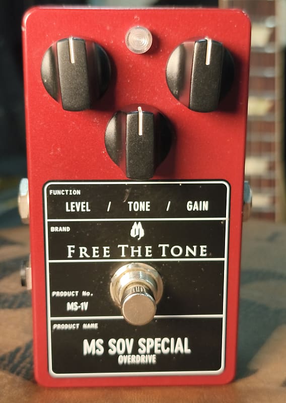 Free The Tone MS-1V MS SOV Special Overdrive | Reverb