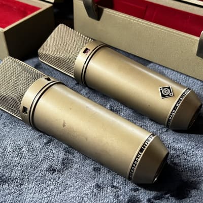 Two Pristine Neumann U67 1968's ༔ All original Nu67 and UC5 cables ༔ In perfect working condition image 6