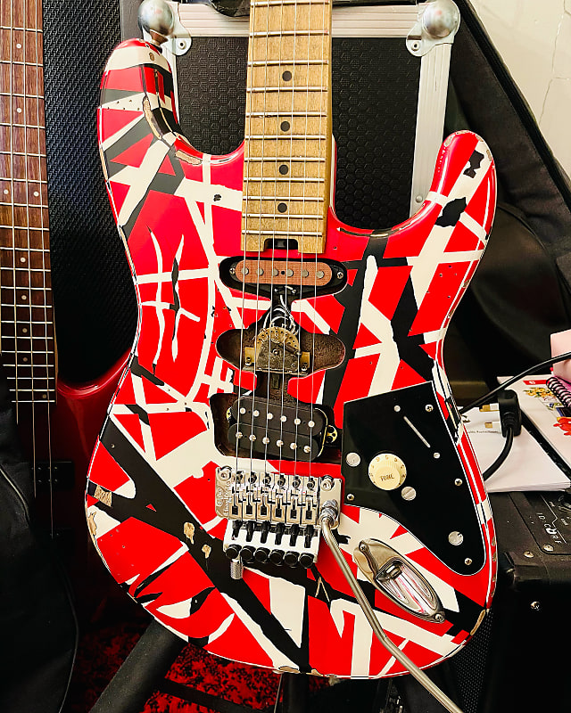 EVH Frankenstrat striped | Reverb UK