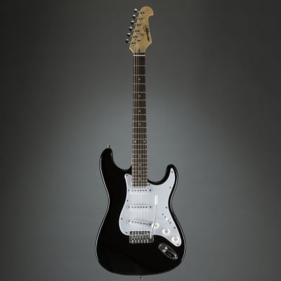 【エレキギター】Rockson ST SERIES ロックソン Rockson ST Electric Guitar Black | MUSIC STORE professional