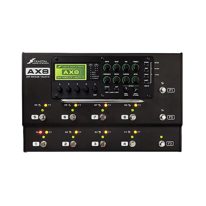 Fractal Audio AX8 Amp Modeler/Multi-FX Processor Fractal Audio AX8 Amp Modeler/Multi-FX Processor
