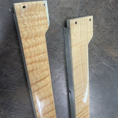 Carter Pedal Steel Guitar Apron Frames (Rails) VTG Maple / Aluminum image 4