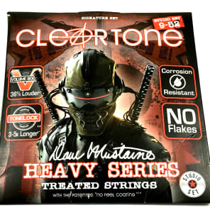 Cleartone 29420 Dave Mustaine Signature Heavy Series Strings - Studio Set (9-52)