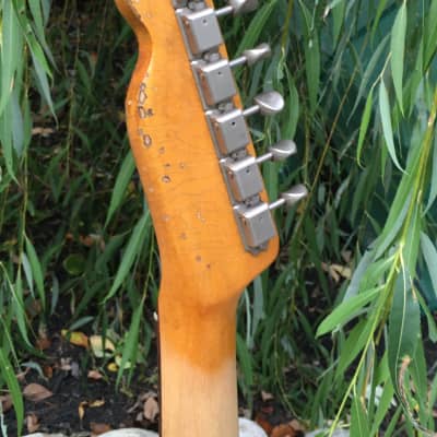 Vintage Custom Telecaster 1990s Classic Blonde Custom Built Relic Aged Nitro Neck Esquire ES63 image 15