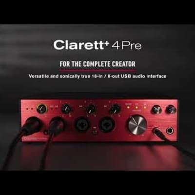Focusrite Clarett+ 4PRE USB-C Audio Interface image 6