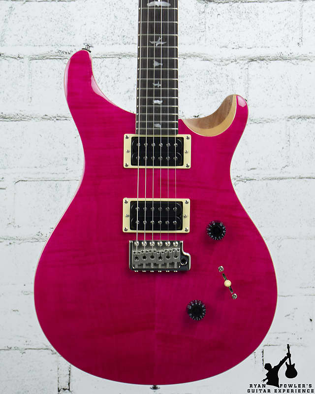 PRS SE Custom 24 Bonnie Pink w/ bag (#6006) | Reverb