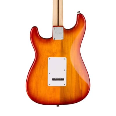 Squier Affinity Series HSS Stratocaster FMT Electric Guitar, Maple FB, Sienna Sunburst image 4