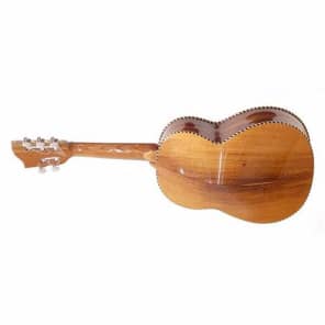 Paracho Elite Vihuela 5-String Deep Body Acoustic Latin Rhythm Guitar with Gig Bag image 3