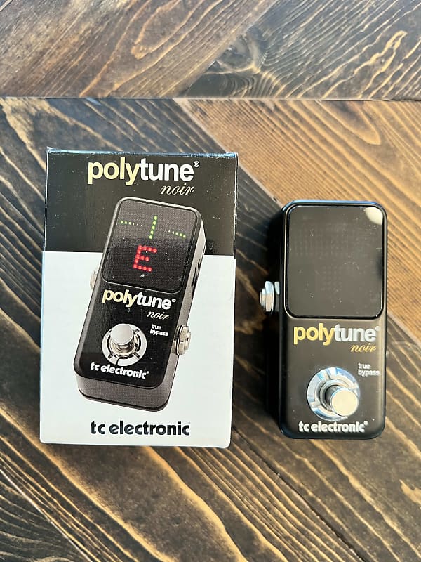 TC Electronic Polytune 3 Noir Mini Polyphonic Tuning Pedal