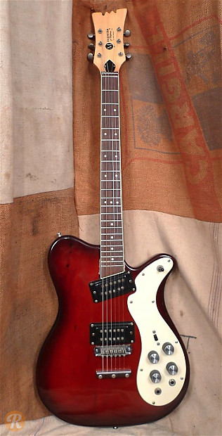 Mosrite Stereo 350 Red 1974 image 2