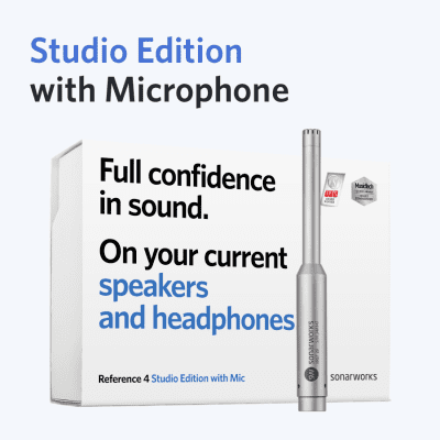 Sonarworks Reference 4 Studio Edition [With Mic] | Reverb