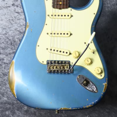 Fender Custom Shop 59 Stratocaster Heavy Relic 2019 ~Aged Lake Pracid Blue~ Aged Lake Pracid Blue image 3